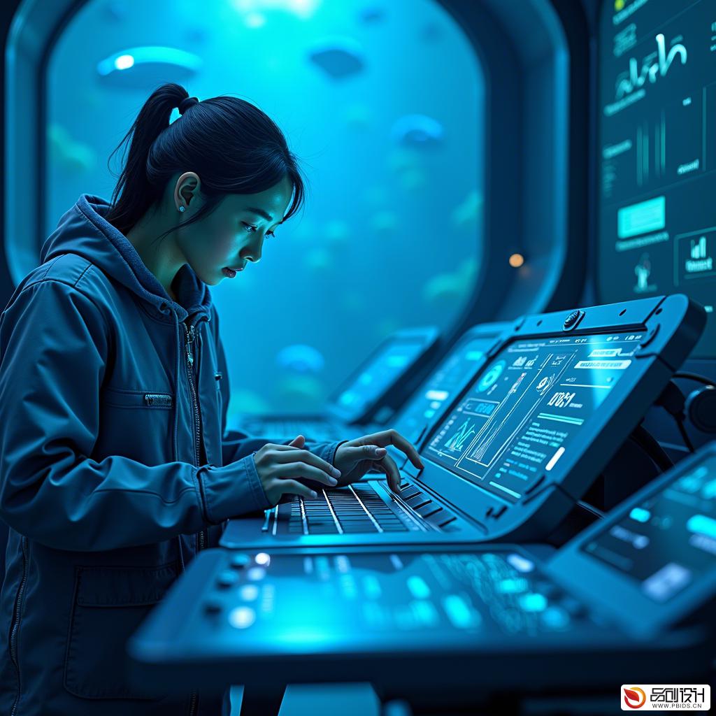 海洋工程高保真UI输出设计:塑造未来水下世界的视觉盛宴