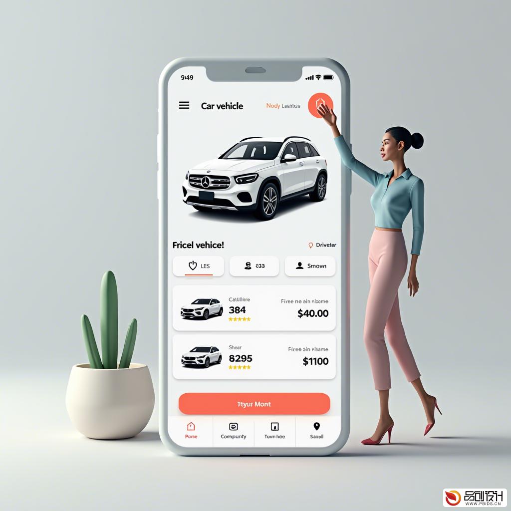 重塑出行体验:汽车租赁移动端UI/UX设计深度解析