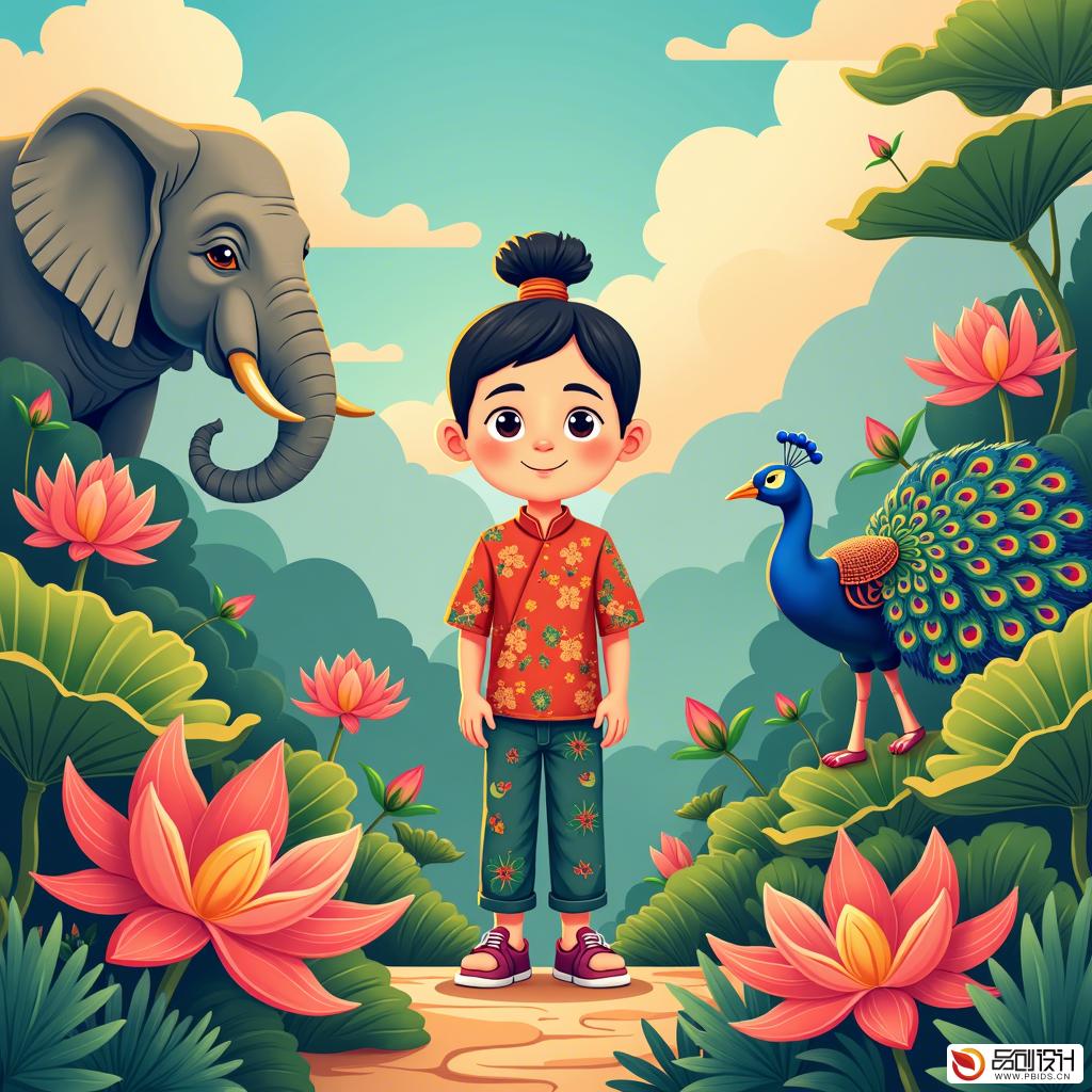 西双版纳傣族自治州促销物料设计:创意与文化的完美融合