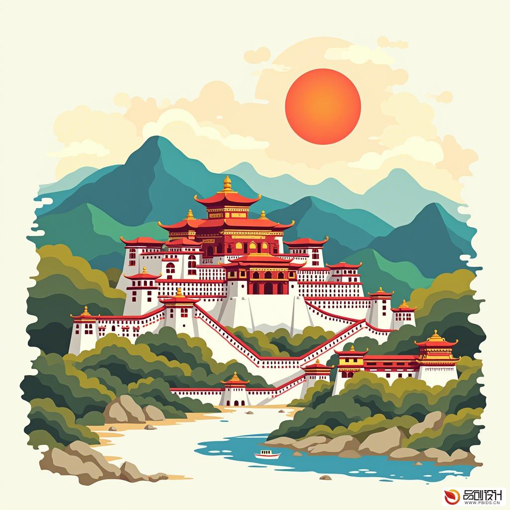 拉萨市VI系统设计:塑造城市品牌形象的创意之旅