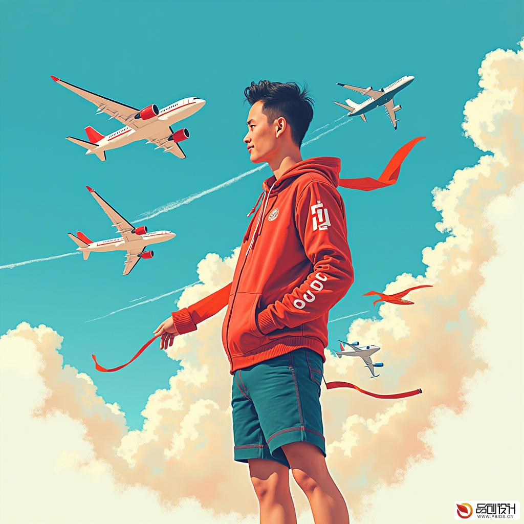 航空品牌焕新设计中心：重塑蓝天梦想的翅膀
