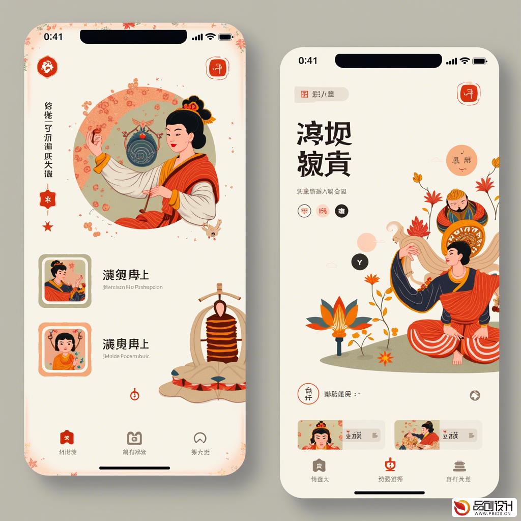 黄南藏族自治州UI设计:融合民族特色与现代美学的创新实践