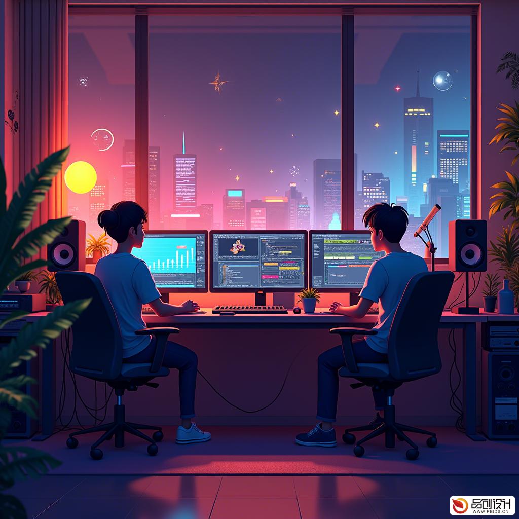 音乐MG动画设计团队的创意之旅:塑造视听盛宴的艺术大师