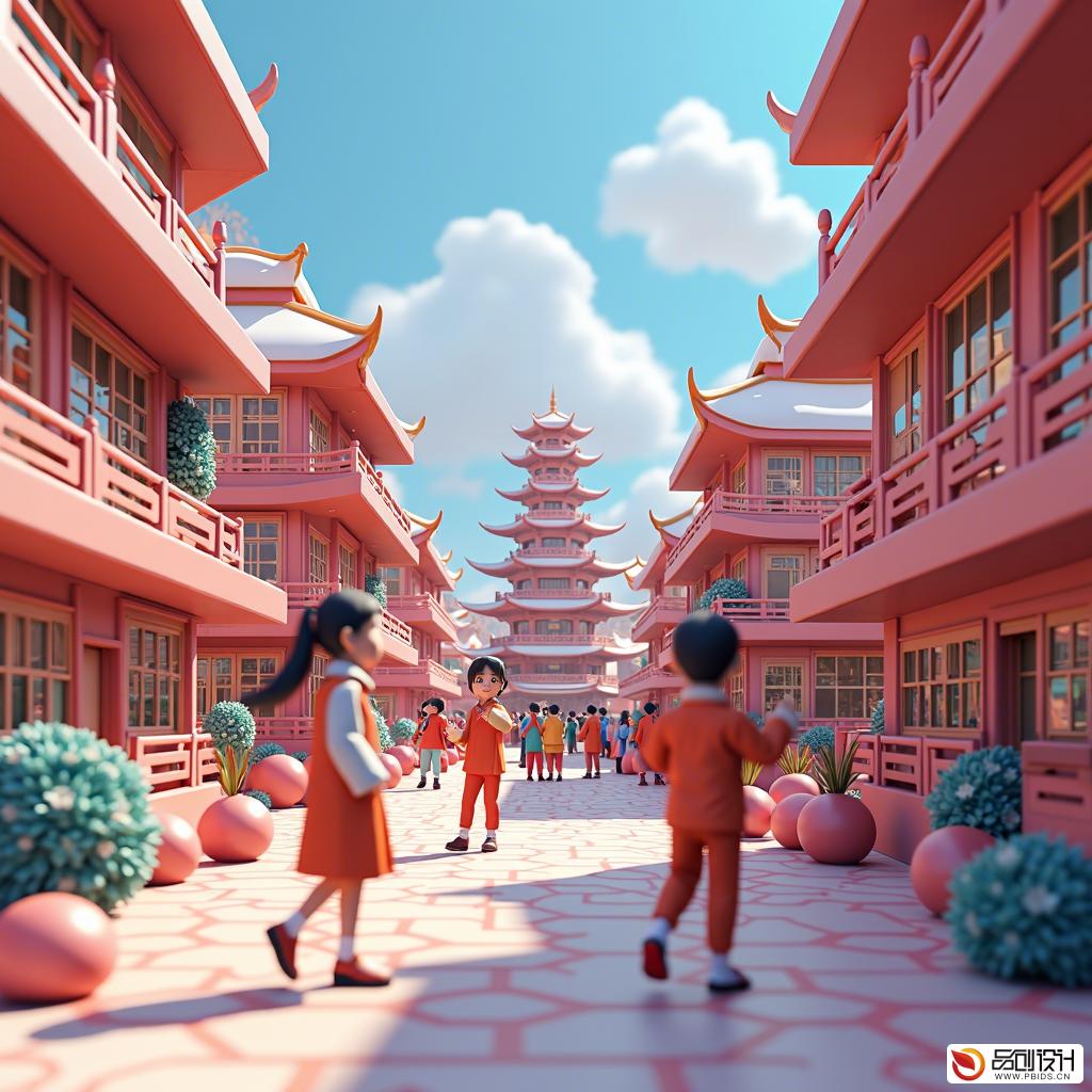 图书馆3D动态演示设计:创新技术与艺术融合的典范