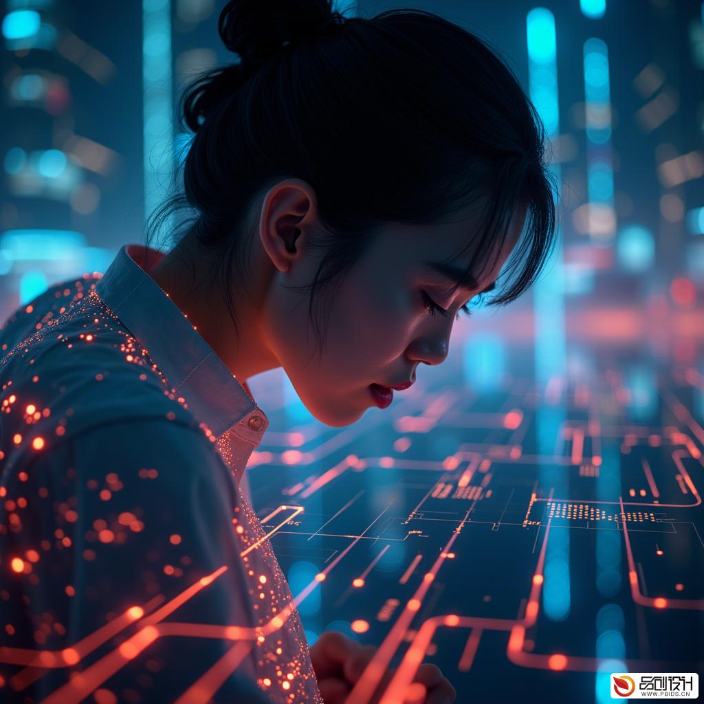 半导体动态视觉叙事设计：创新团队引领未来科技美学
