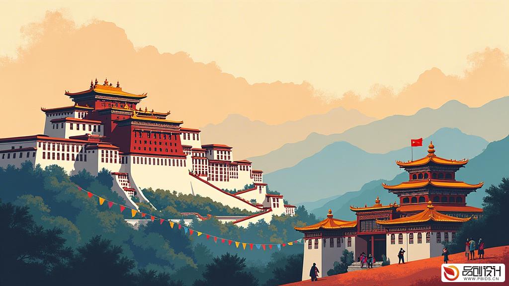 拉萨市VI系统设计：塑造城市品牌形象的创意之旅
