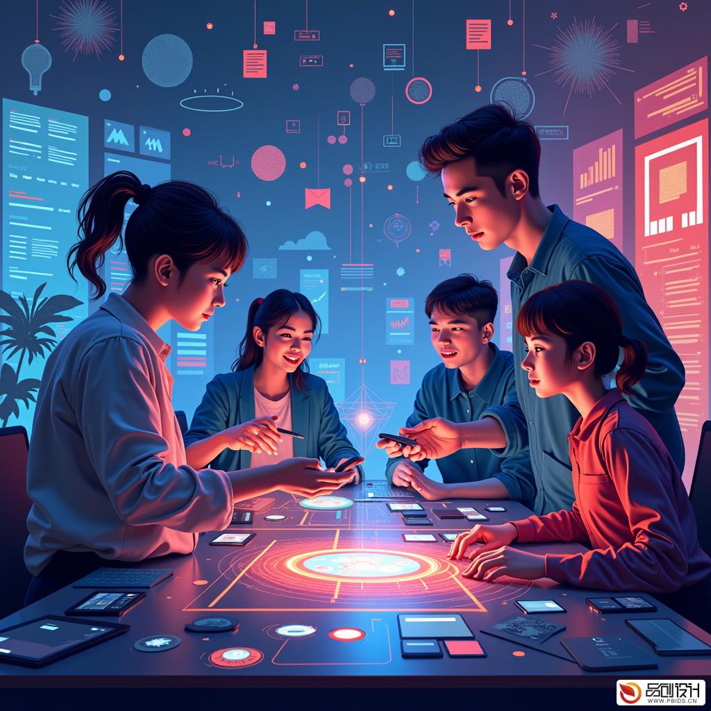 华中交互动效设计团队的创意之旅：塑造数字世界的未来
