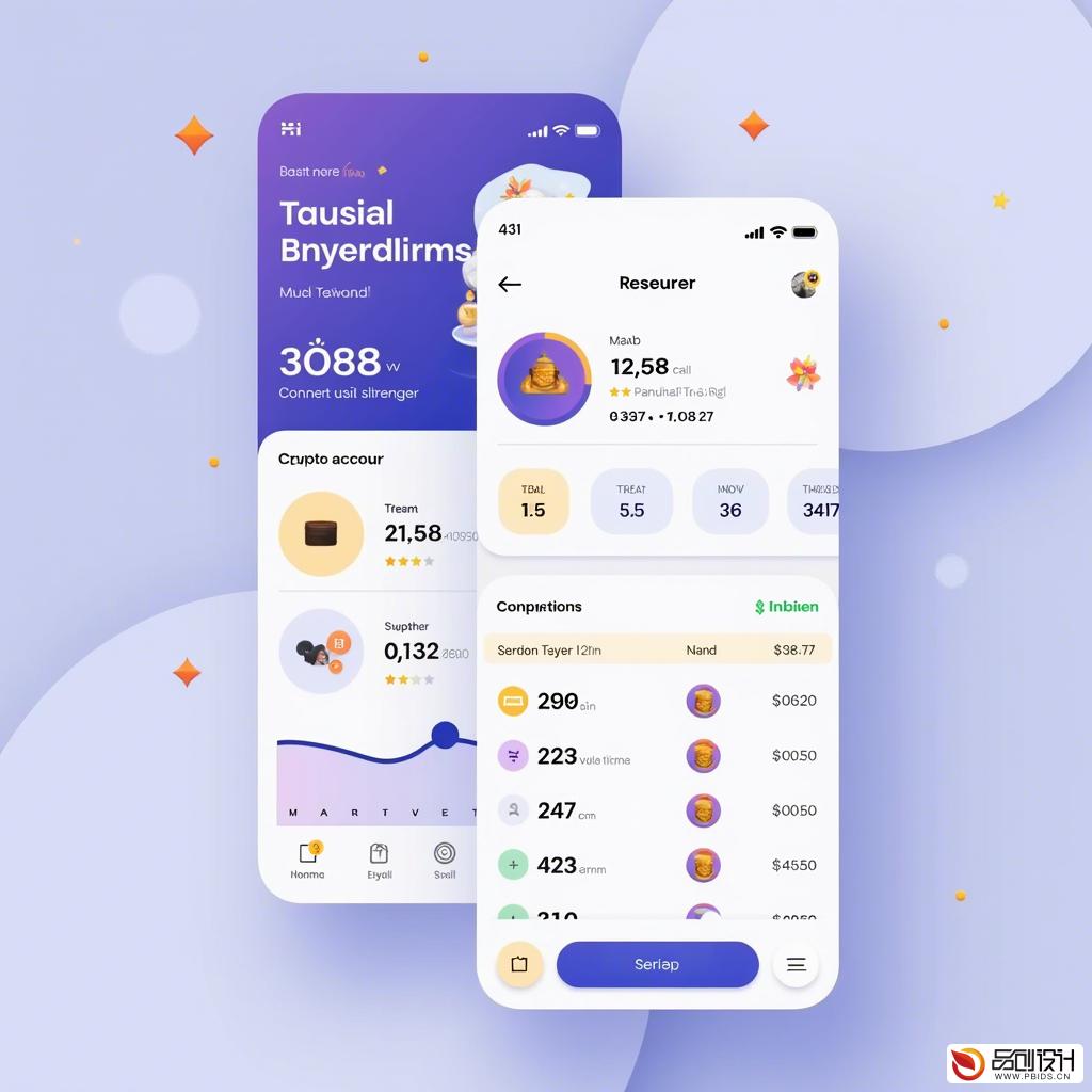 数字货币APP应用UI设计：塑造未来金融体验的创新之路
