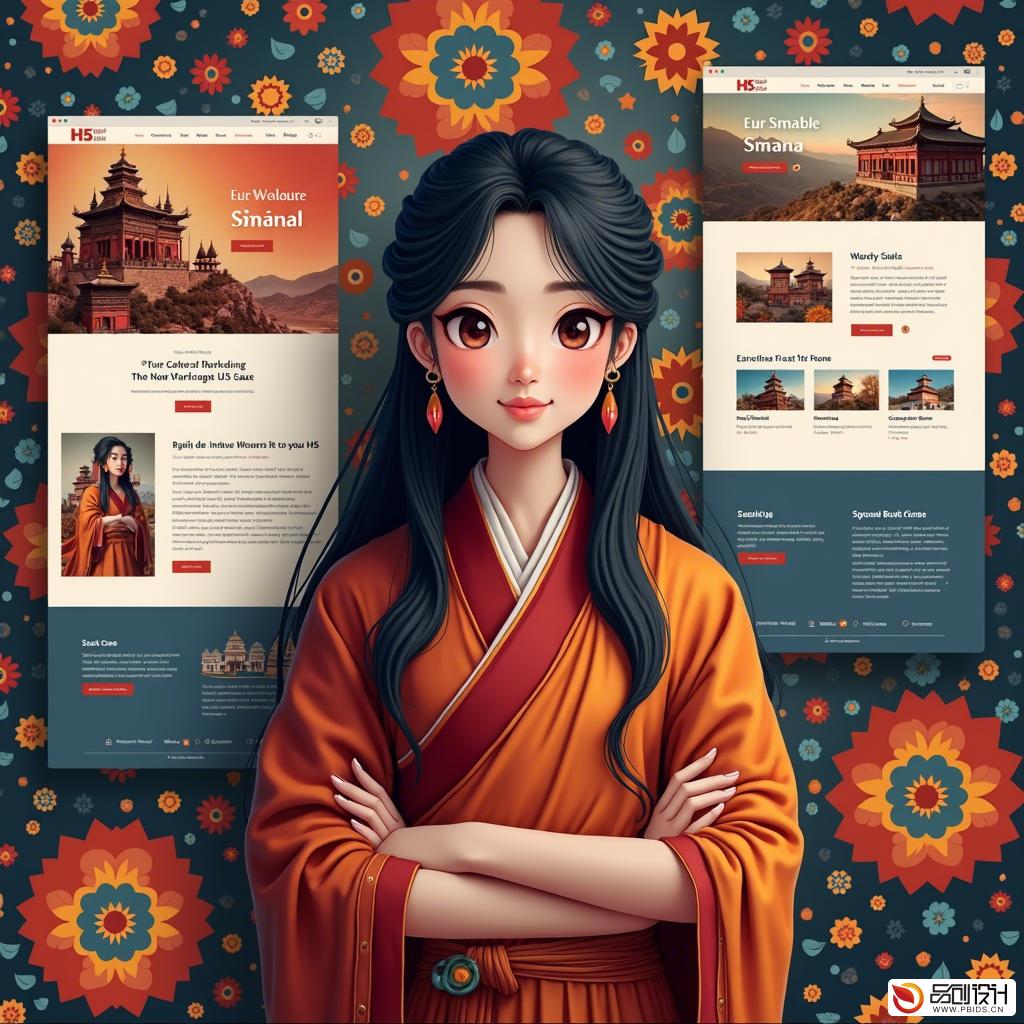 黄南藏族自治州H5营销页面设计中心:打造独特民族风情的数字营销新篇章