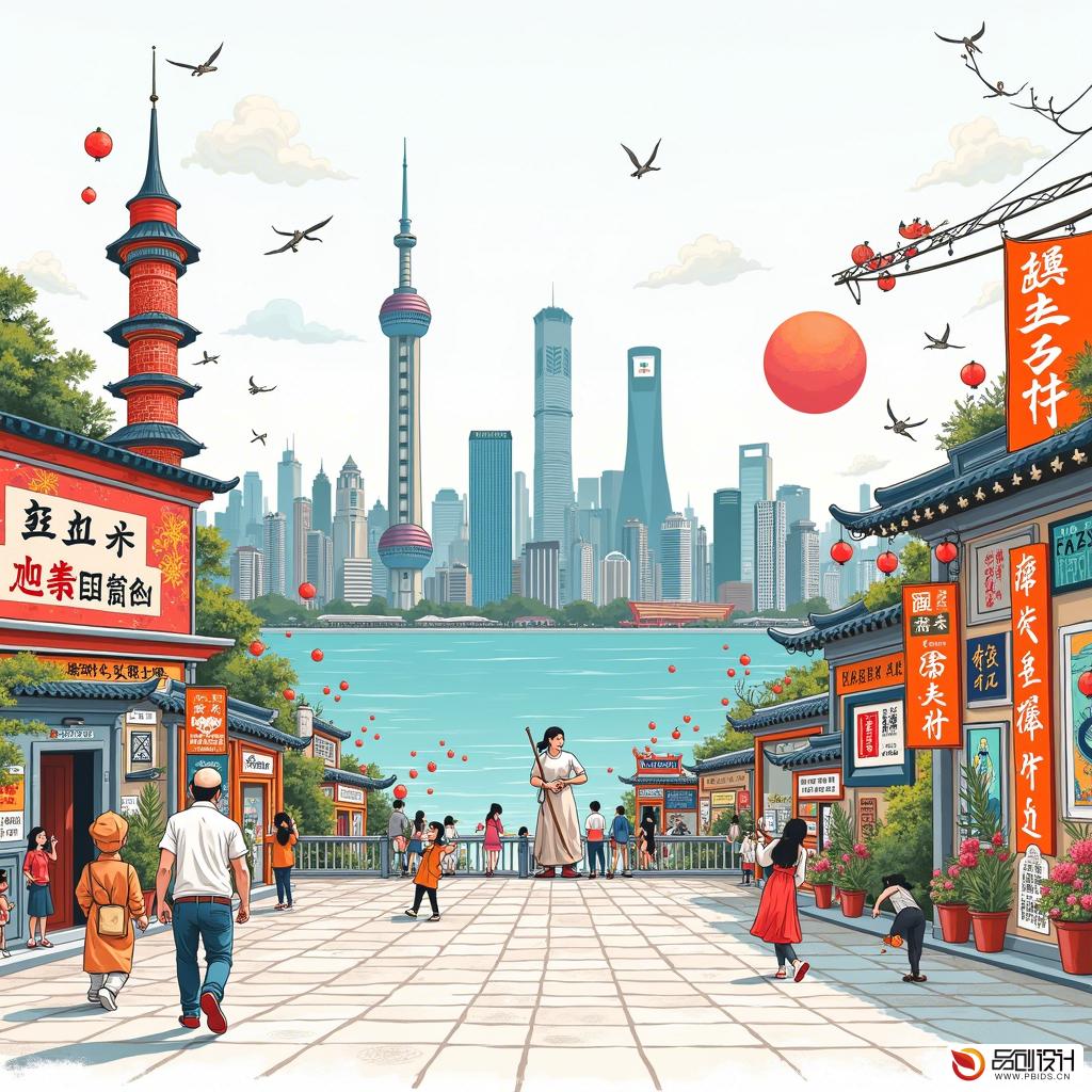 防城港市品牌文化可视化设计:塑造城市独特魅力