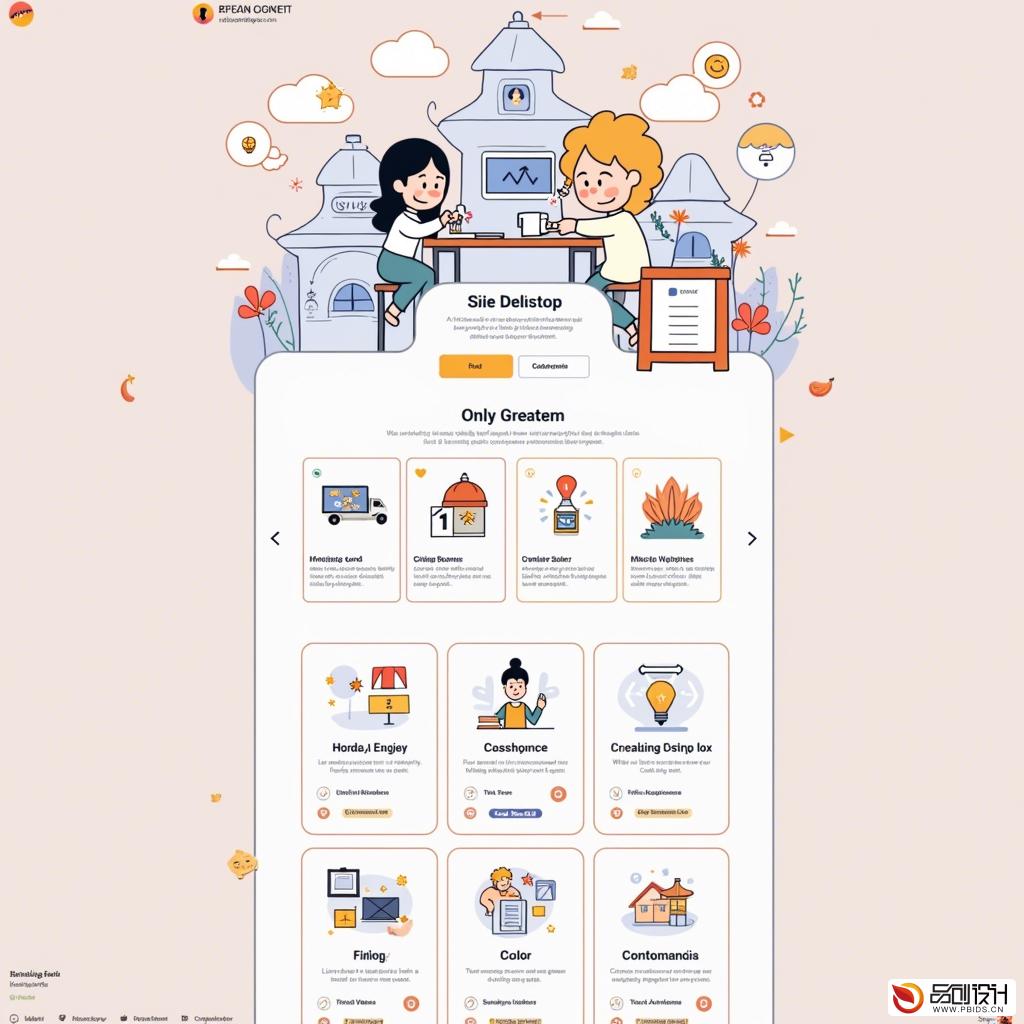 网页UI设计机构:塑造数字世界的视觉盛宴