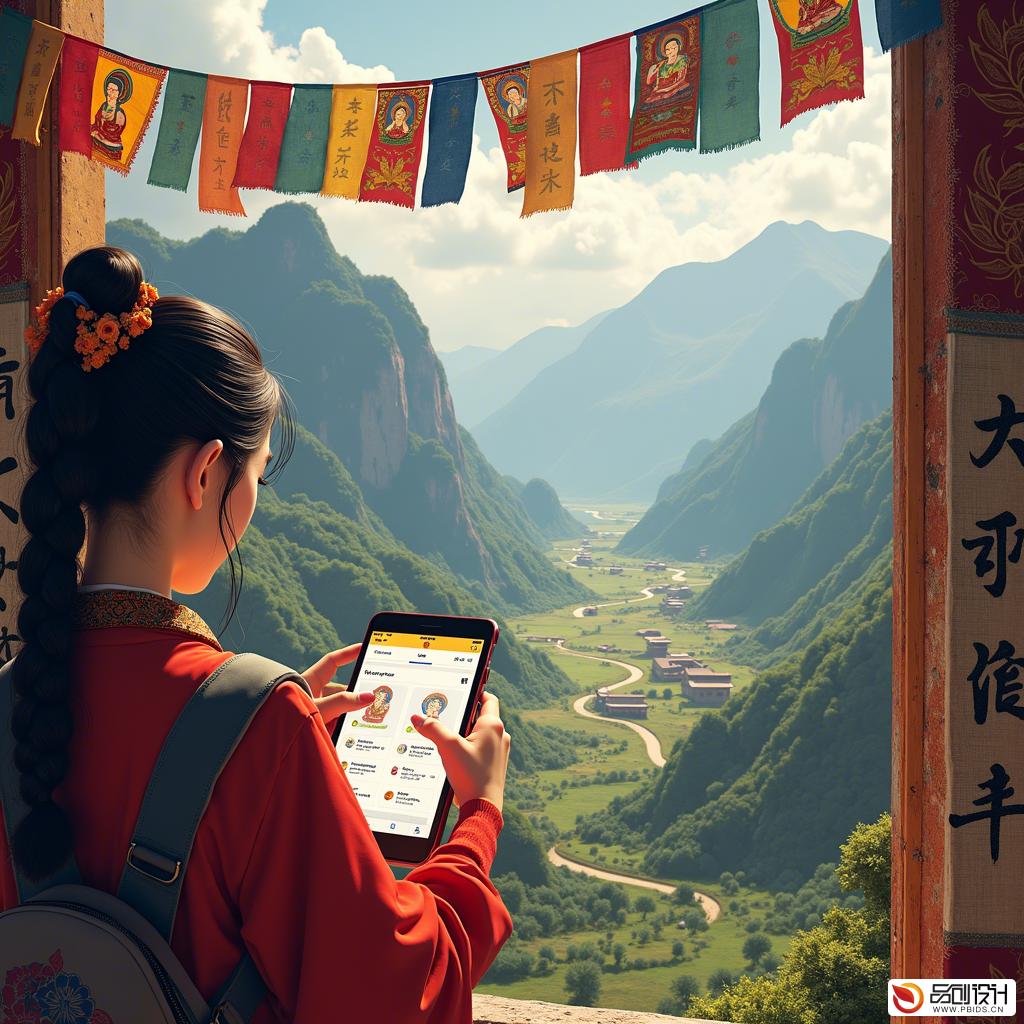 阿坝藏族羌族自治州APP应用UI设计中心：传承与创新并蓄的数字界面艺术
