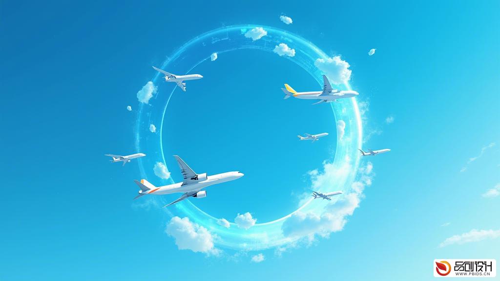 航空品牌视觉工作室：塑造天空之美的艺术大师
