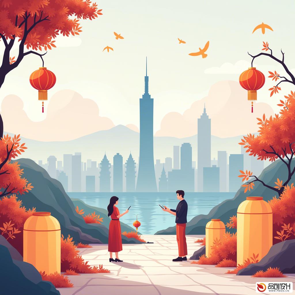 台湾省小程序视觉设计:融合传统与现代的美学探索