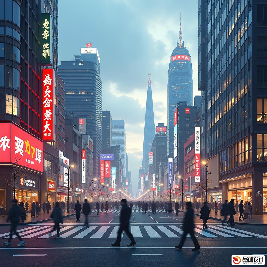 淮南市界面视觉体系设计中心:塑造城市视觉新风貌