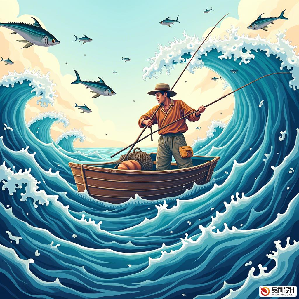 渔业活动创意包装设计:打造海洋文化的视觉盛宴