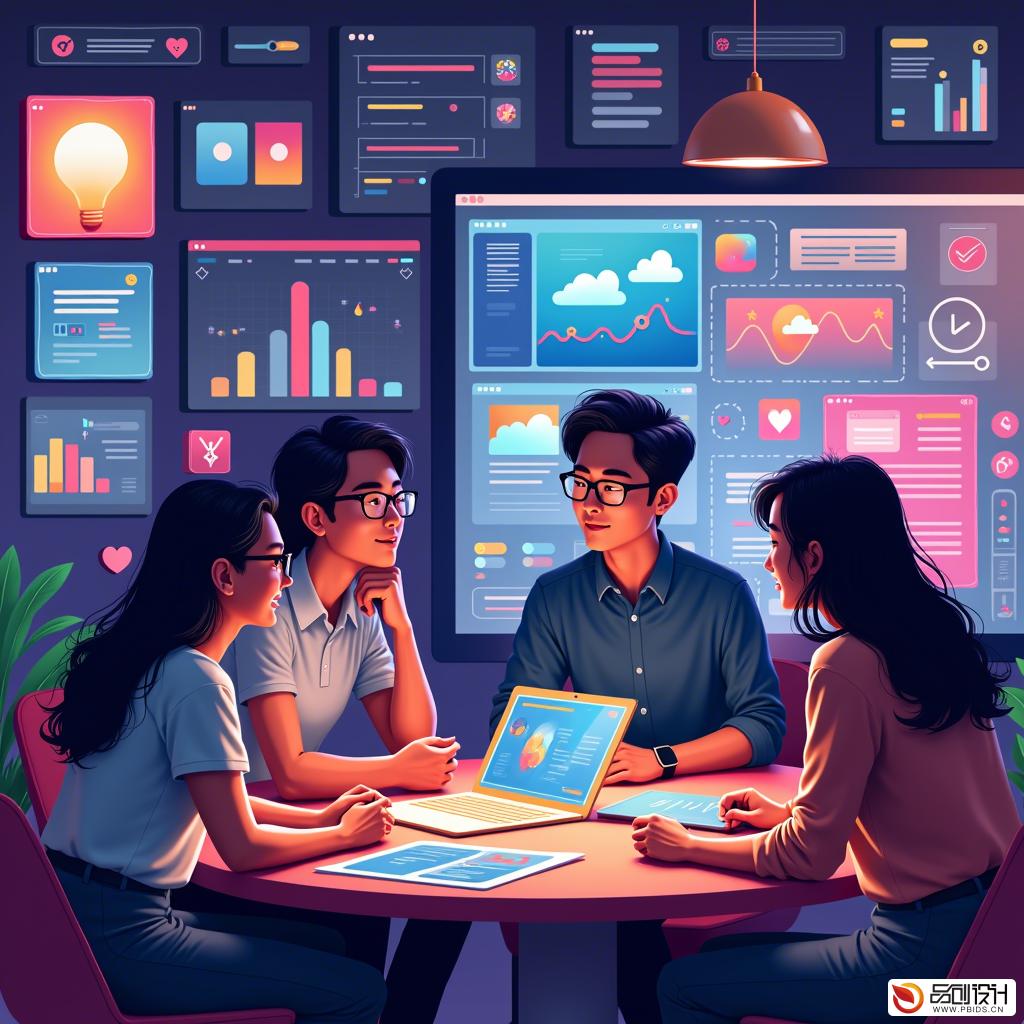 海东市界面交互视觉团队的创意之旅