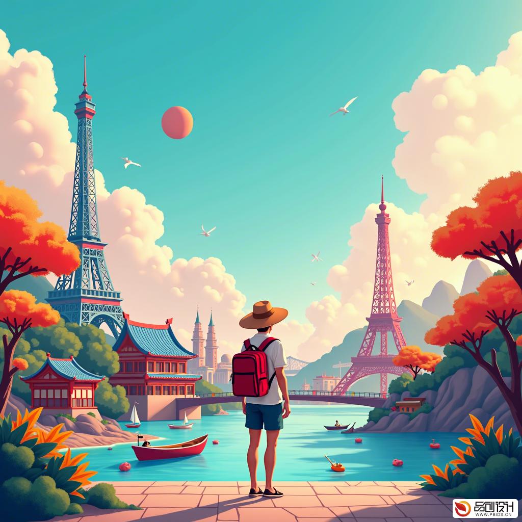 出境游视觉动效规范设计单位：打造独特旅行体验的创意力量
