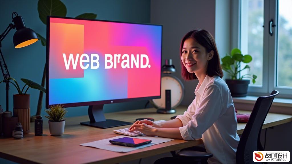 网页品牌视觉设计中心：塑造独特网络形象的创意之旅
