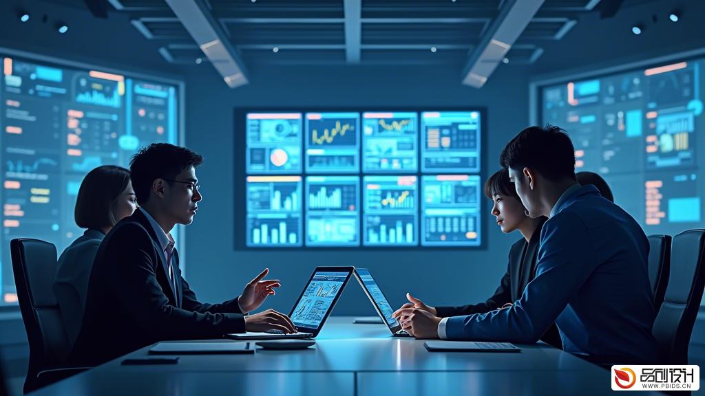 风险控制3D动态演示设计创新服务中心：引领金融安全新纪元
