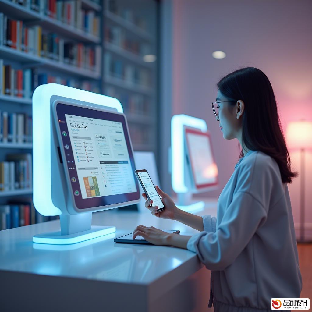 引领未来阅读体验:图书馆智能设备界面设计探索
