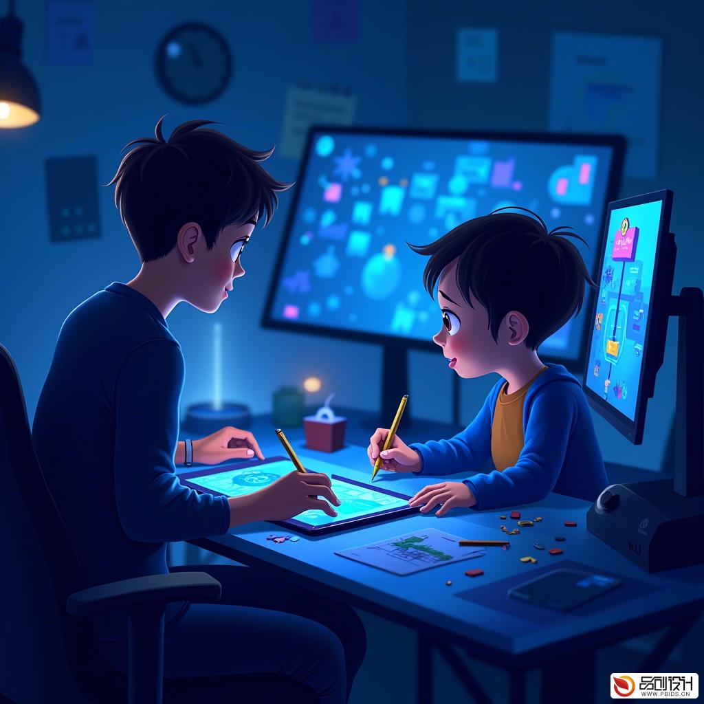 金融科技MG动画设计团队的创意之旅