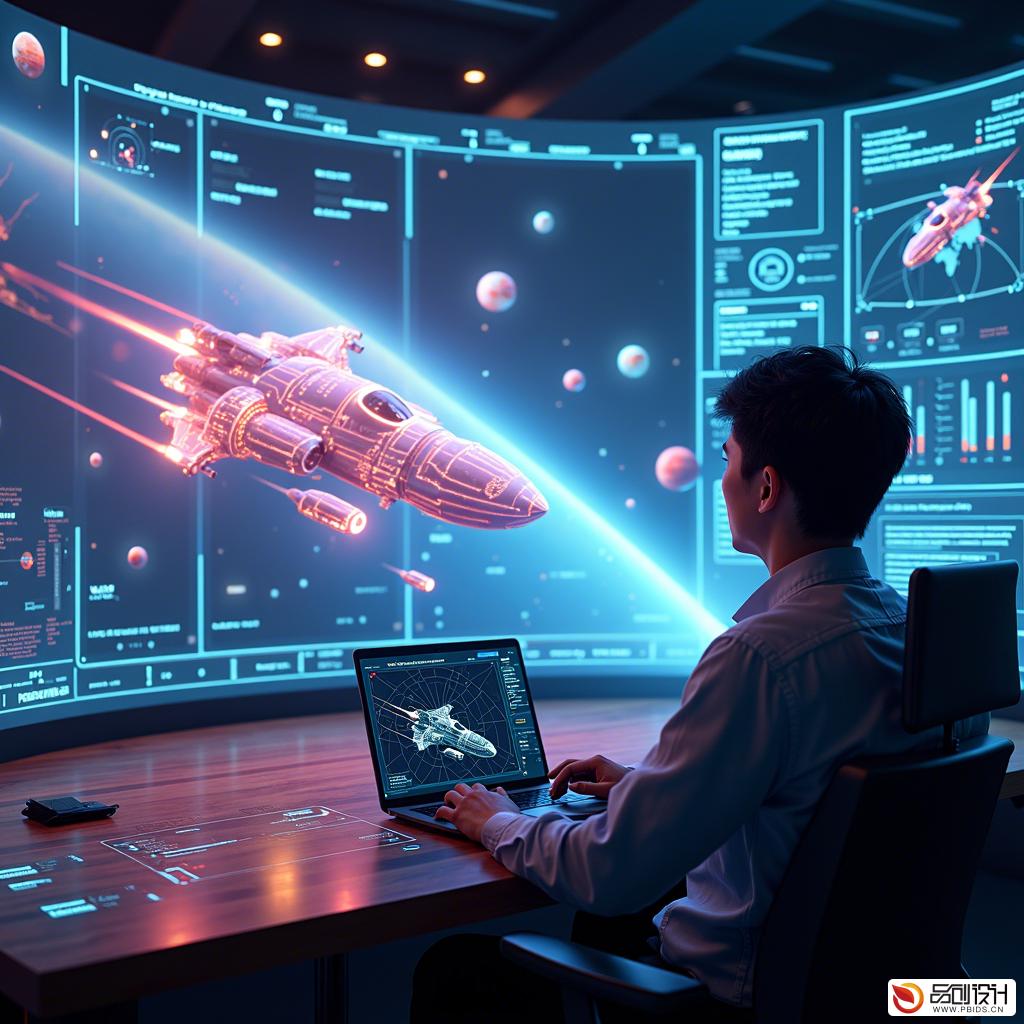 航天3D动态演示设计工作室:开启太空探索的视觉盛宴