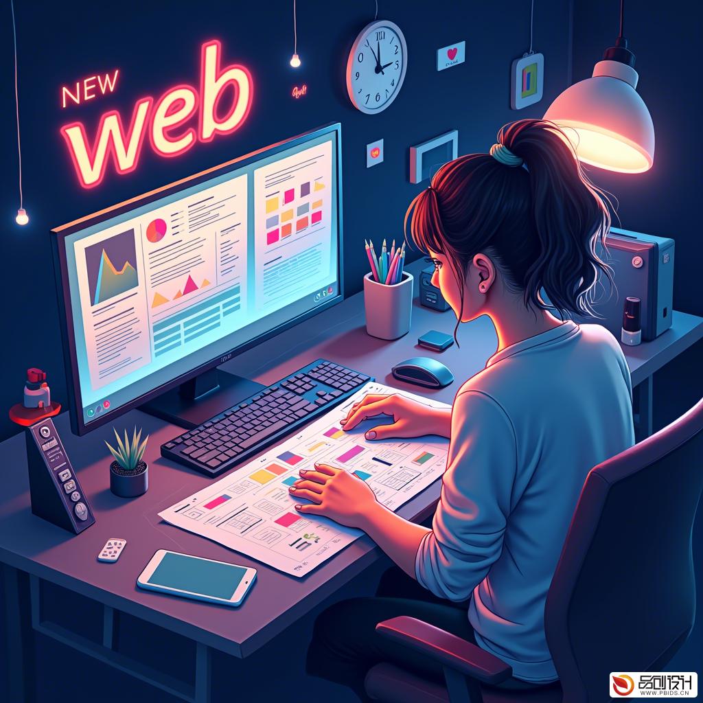 网页品创定制设计工作室:打造专属网页的视觉盛宴
