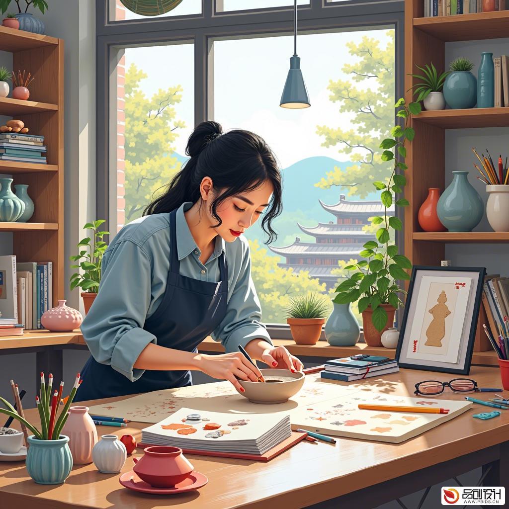 景德镇市企业IP打造：塑造品牌灵魂的创意工作室
