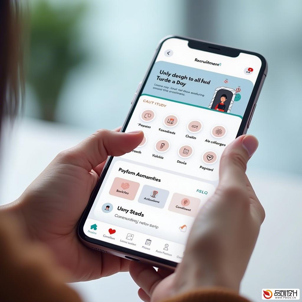 招聘APP应用UI设计:打造高效、吸引人的招聘平台界面