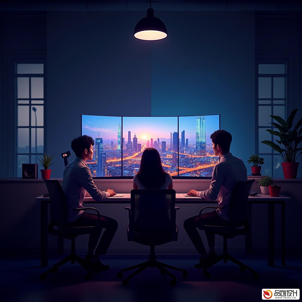 齐齐哈尔市界面美学设计团队的创意之旅
