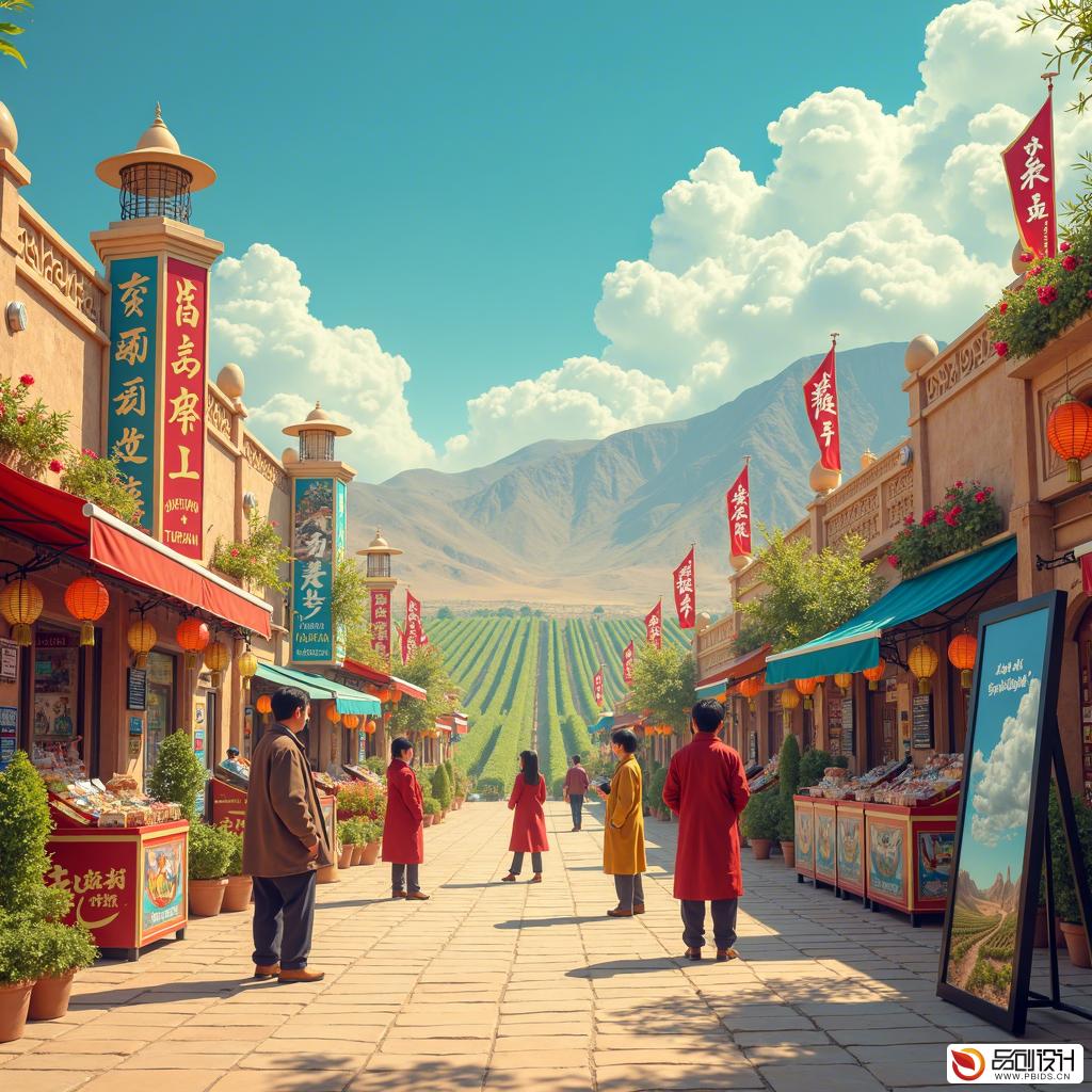 吐鲁番促销物料设计：打造独特品牌魅力的专业设计公司
