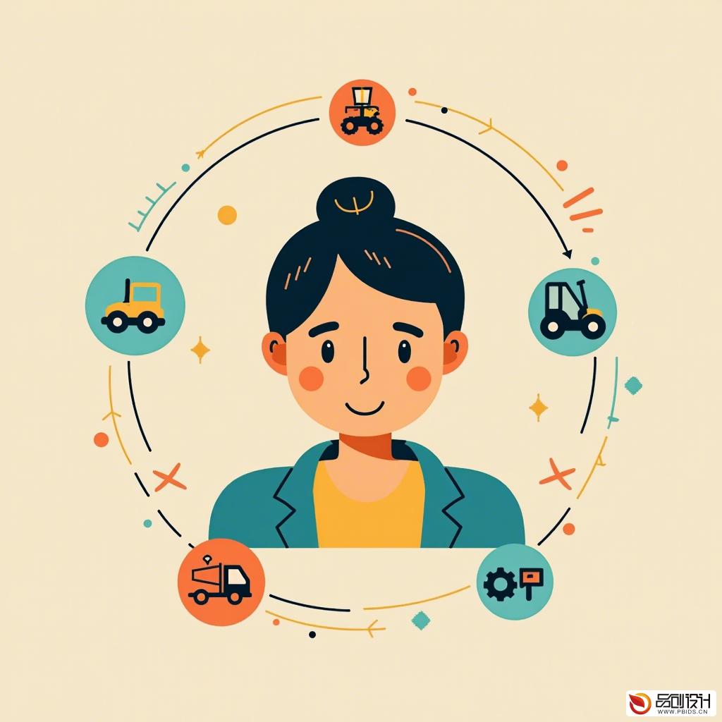 打造独特魅力:设备租赁品牌符号设计团队的创意之旅