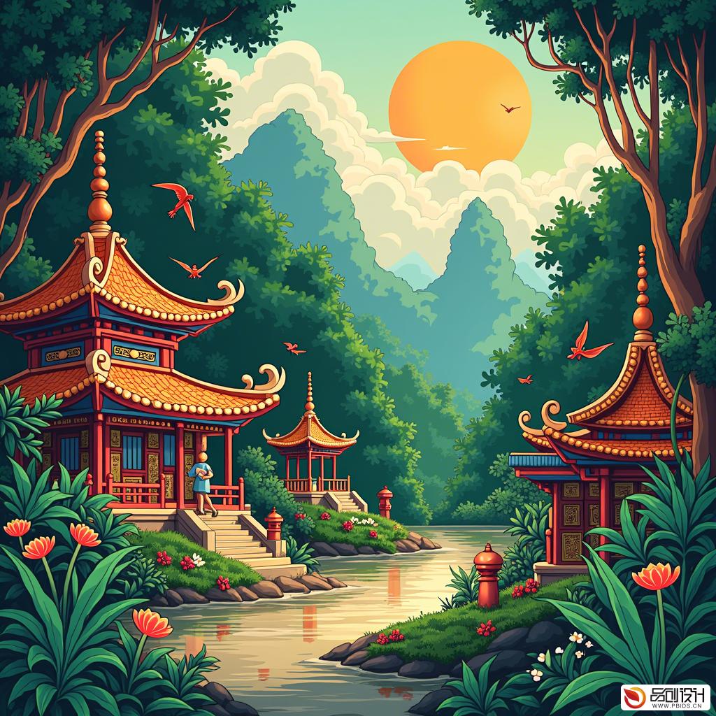 西双版纳傣族自治州品牌动态图形团队的创意之旅