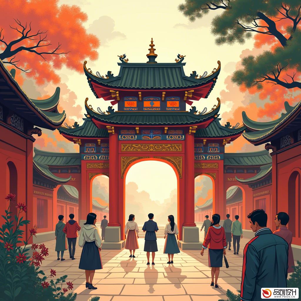 黔南布依族苗族自治州动态视觉叙事设计中心:传承与创新的艺术交汇