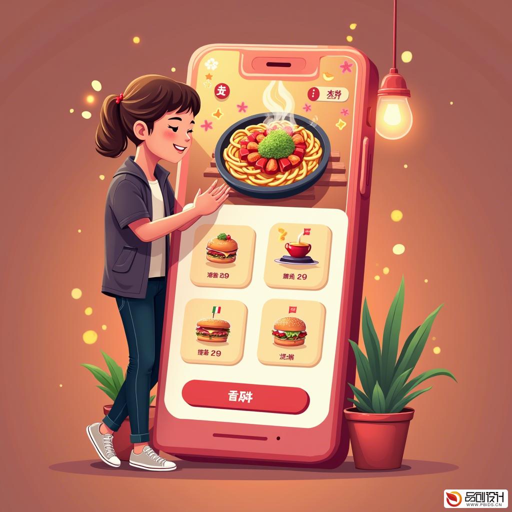 外卖界面交互视觉设计中心：打造高效与美观并重的用餐体验
