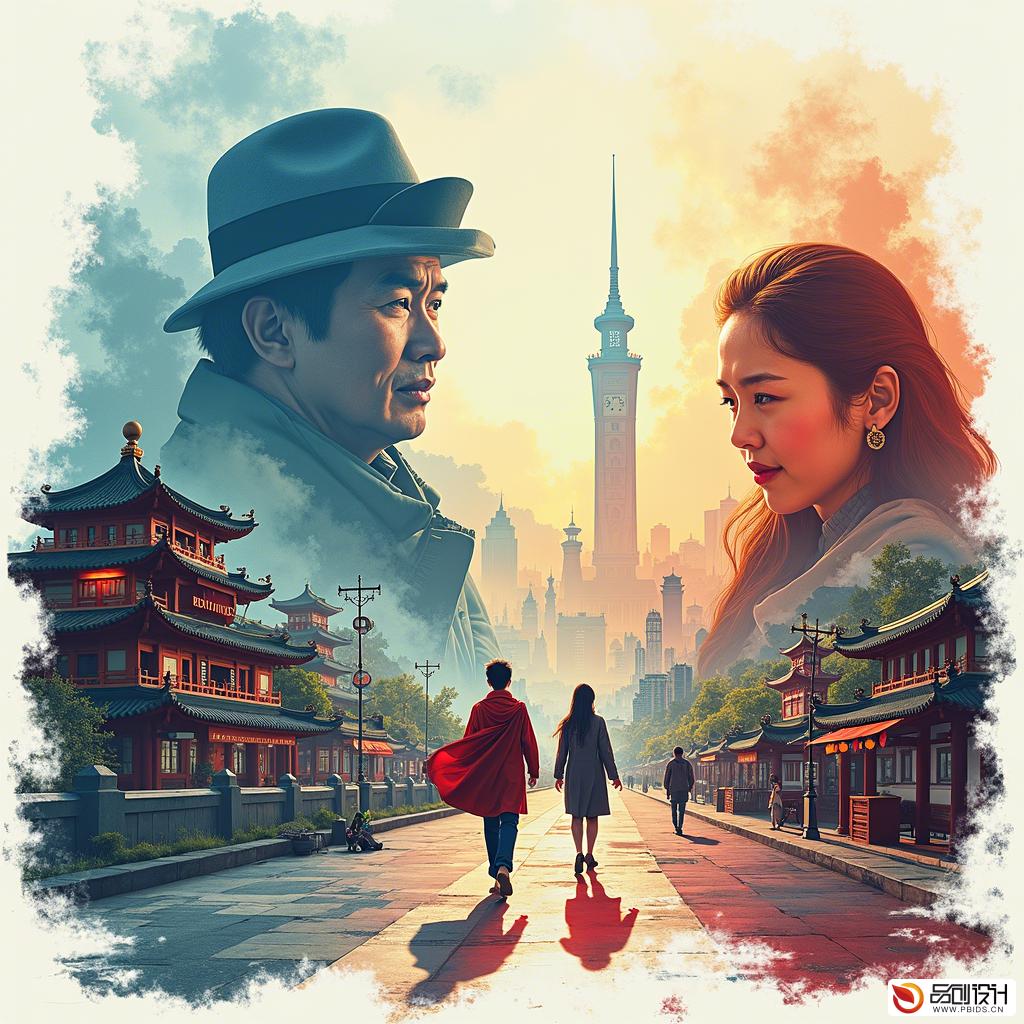 张家口市动态视觉叙事设计：塑造城市视觉新风貌
