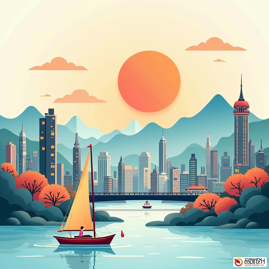 钦州市VI系统设计:塑造城市形象的视觉艺术