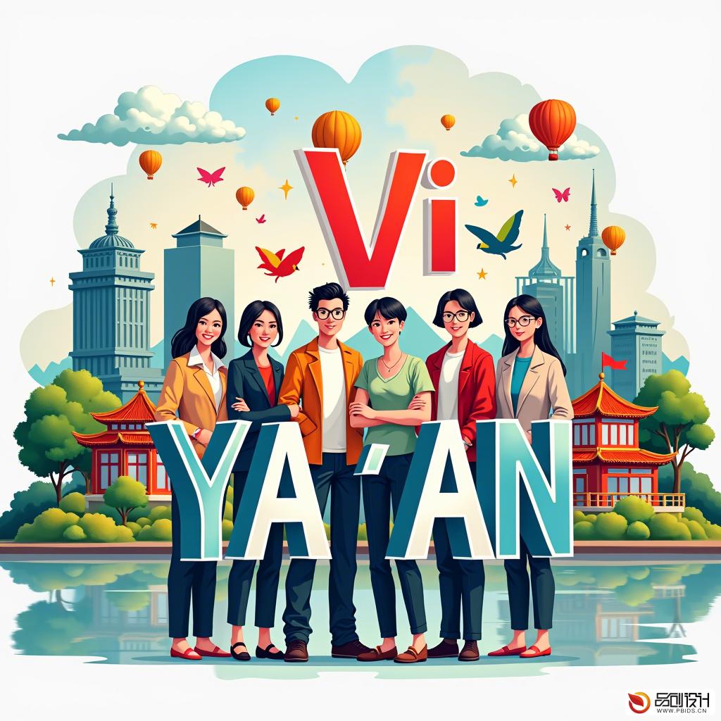雅安市VI系统设计创新服务中心：塑造城市品牌新形象
