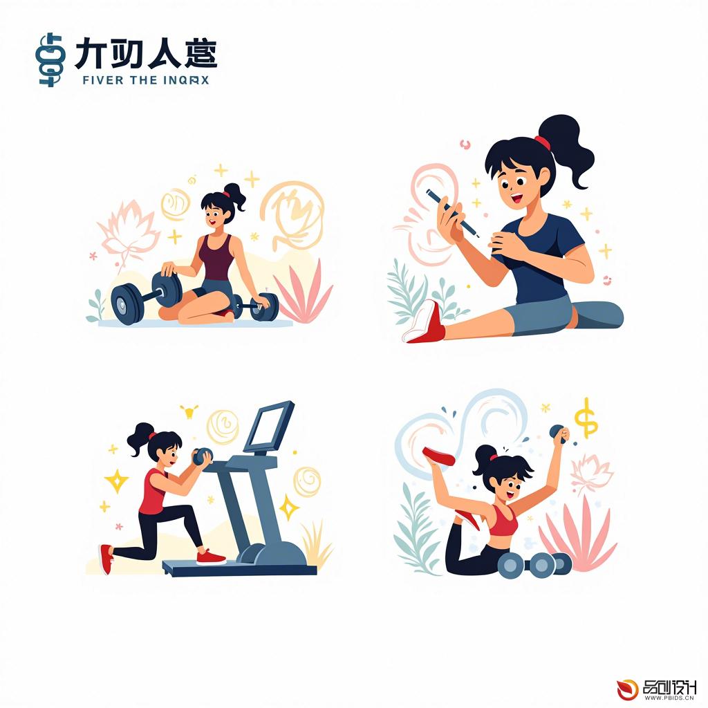 健身品牌符号设计创新服务中心:塑造独特品牌形象的创意源泉