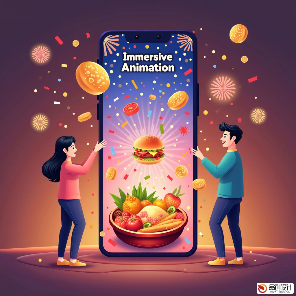 外卖沉浸式动效方案设计:打造极致用餐体验