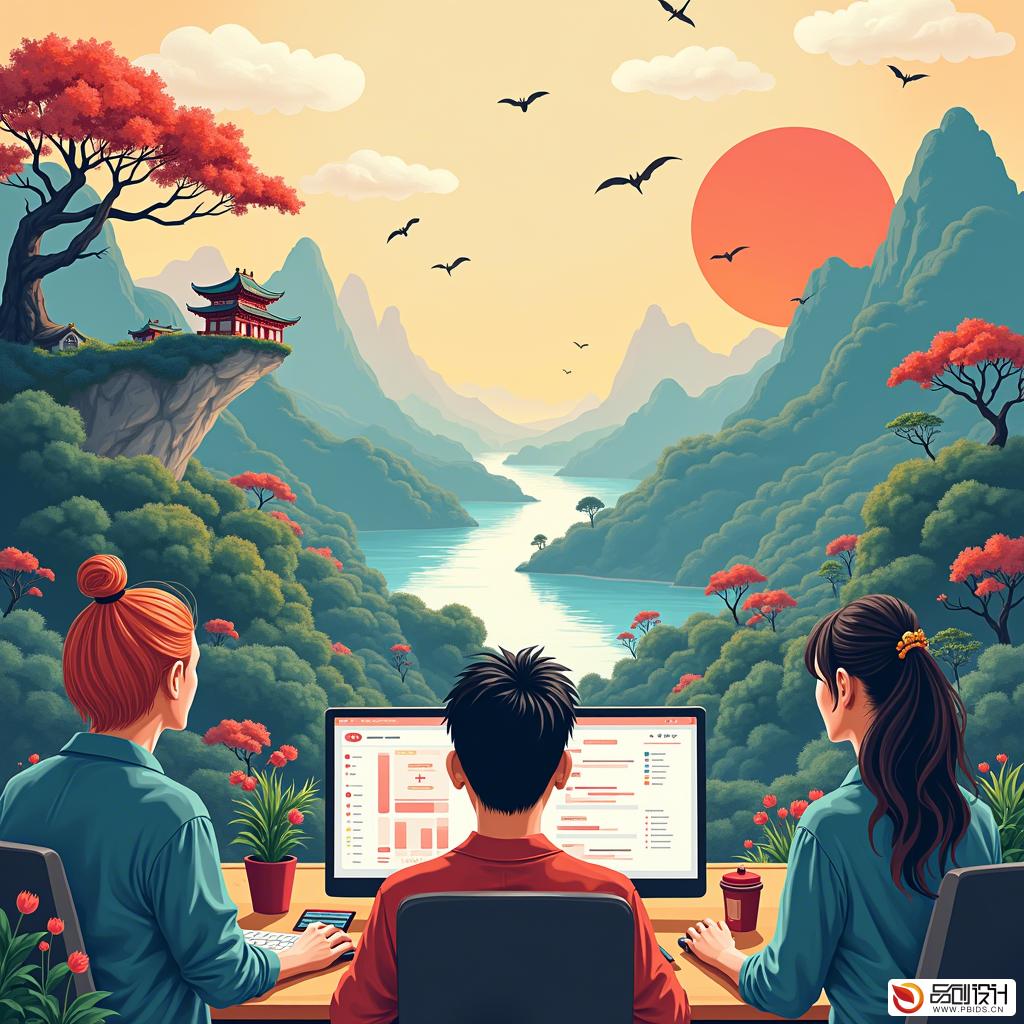昌吉回族自治州网页视觉架构团队的创意之旅
