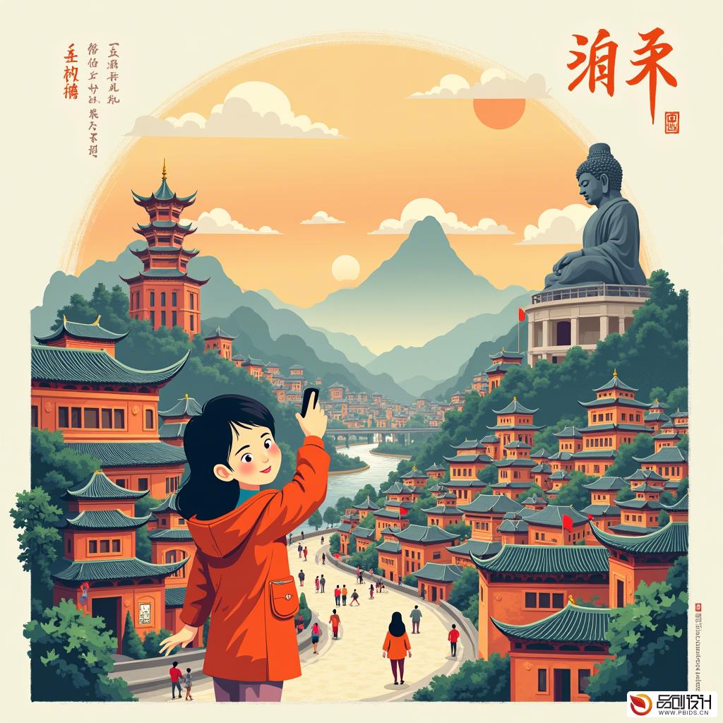 乐山市品创视觉案例:打造城市视觉新名片