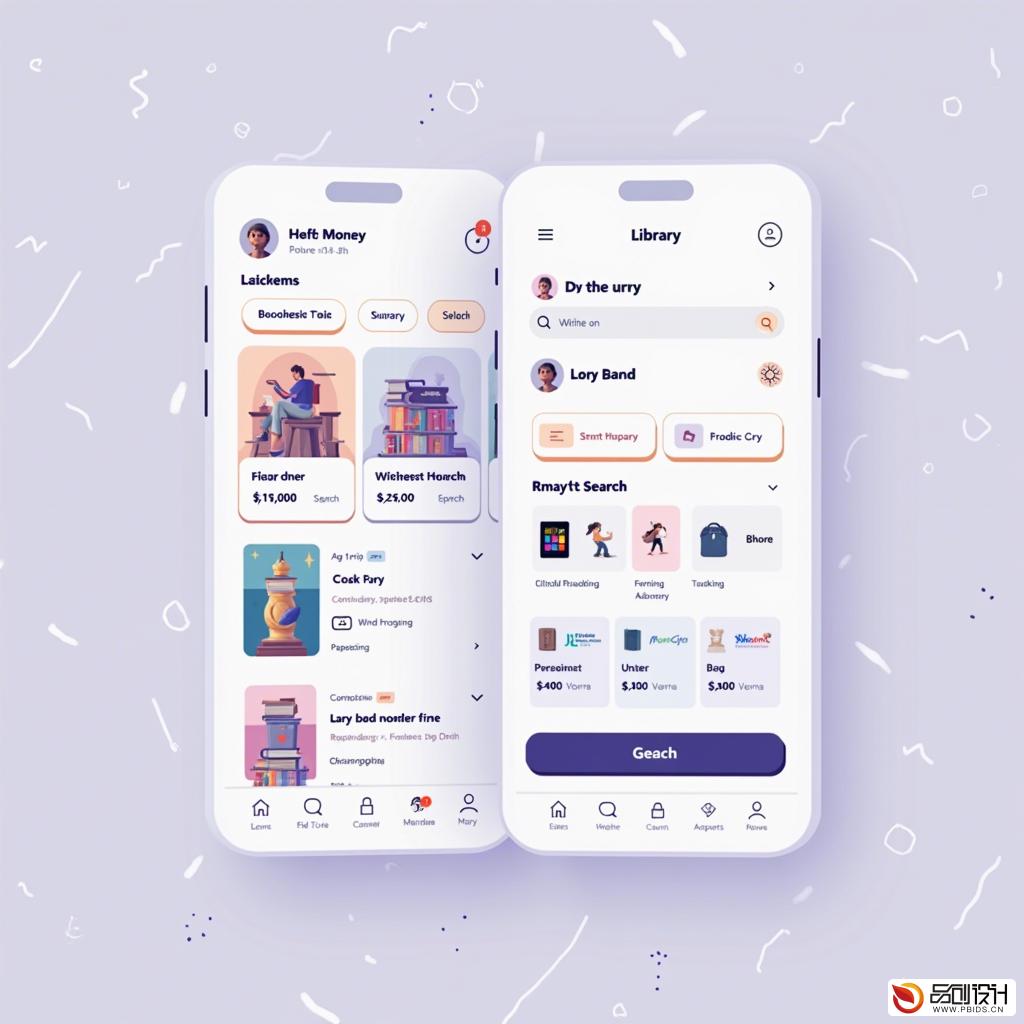 重塑阅读体验：图书馆移动端UI/UX设计深度剖析
