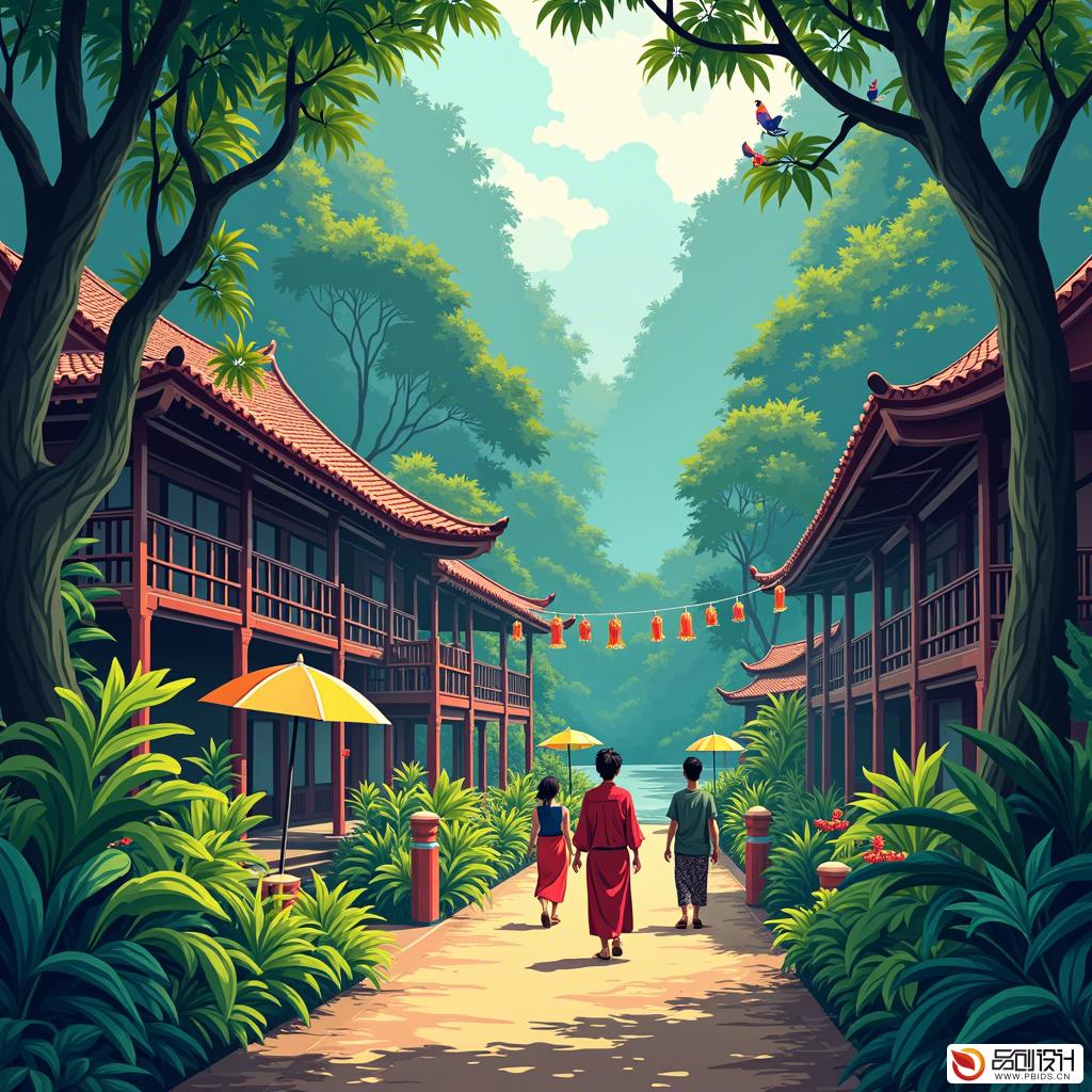 西双版纳傣族自治州品牌视觉:独特魅力与文化传承的深度探索