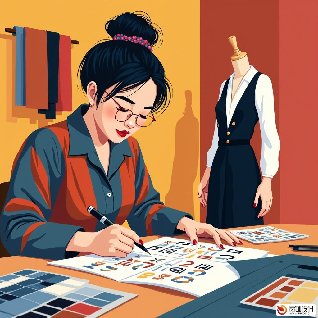 服装品牌文化可视化设计中心：塑造时尚灵魂的创意工坊
