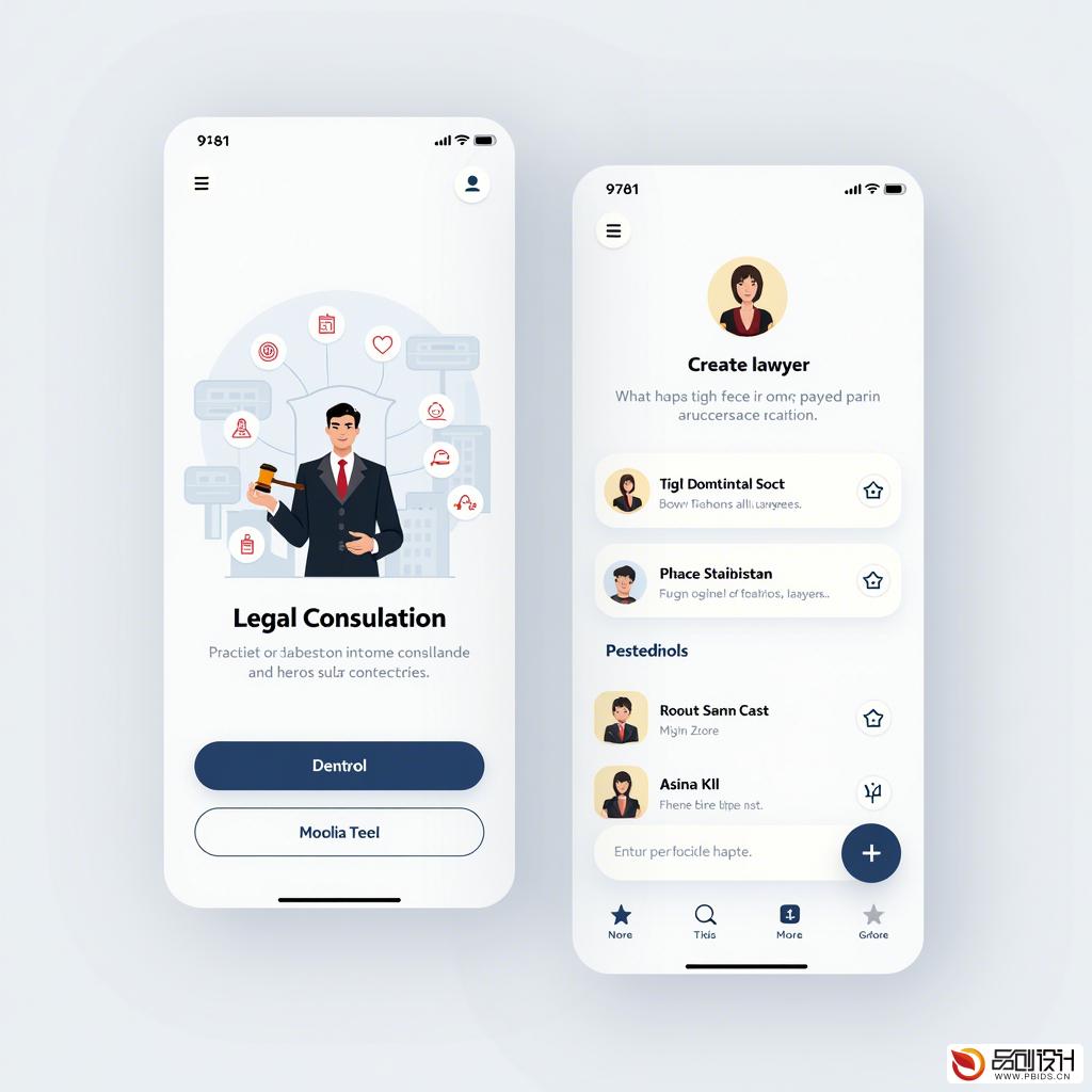 打造高效用户体验：法律咨询APP应用UI设计深度解析
