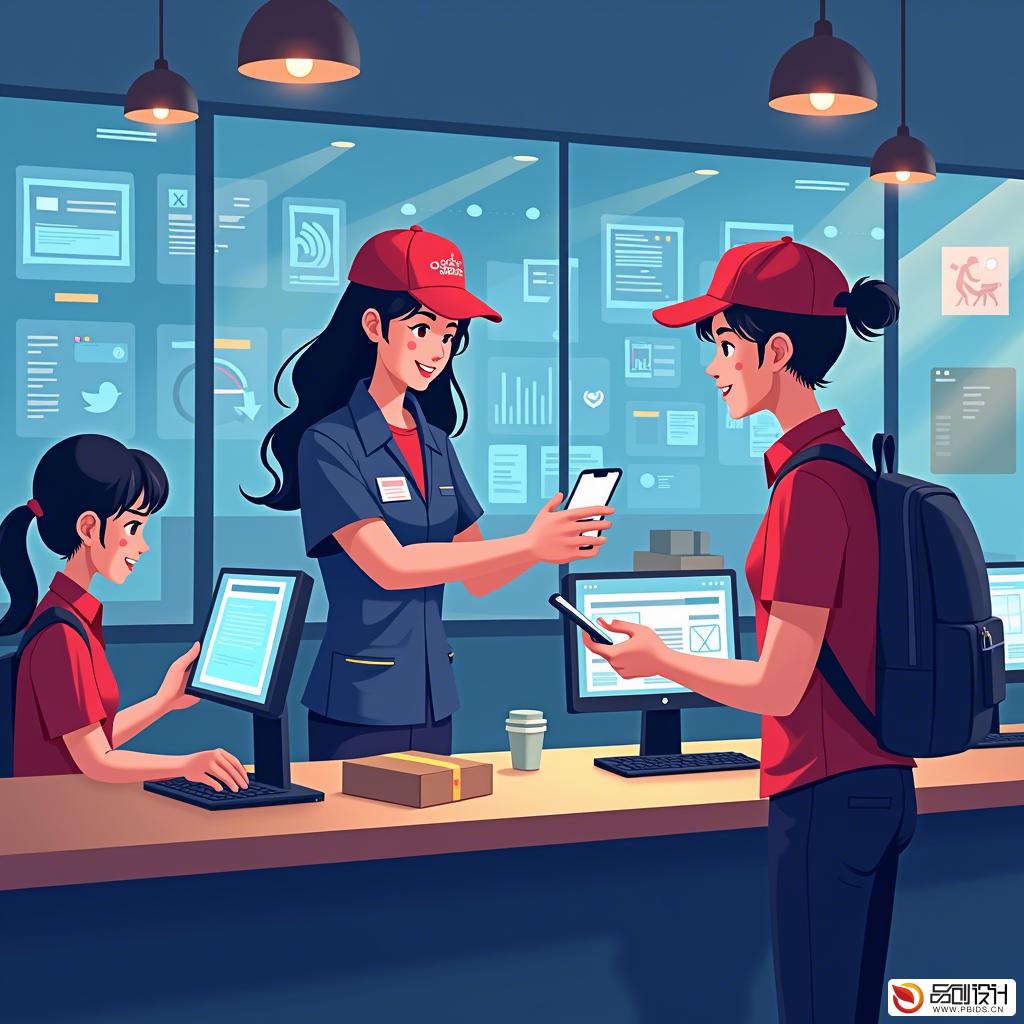 快递跨屏交互设计创新服务中心：重塑物流体验的新篇章
