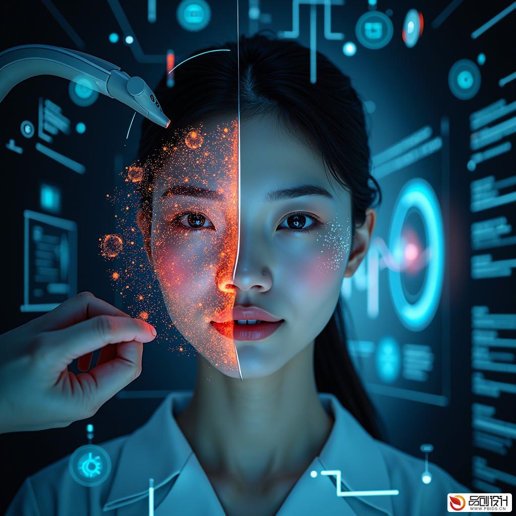 抗衰老3D动态演示设计:科技引领美容新纪元