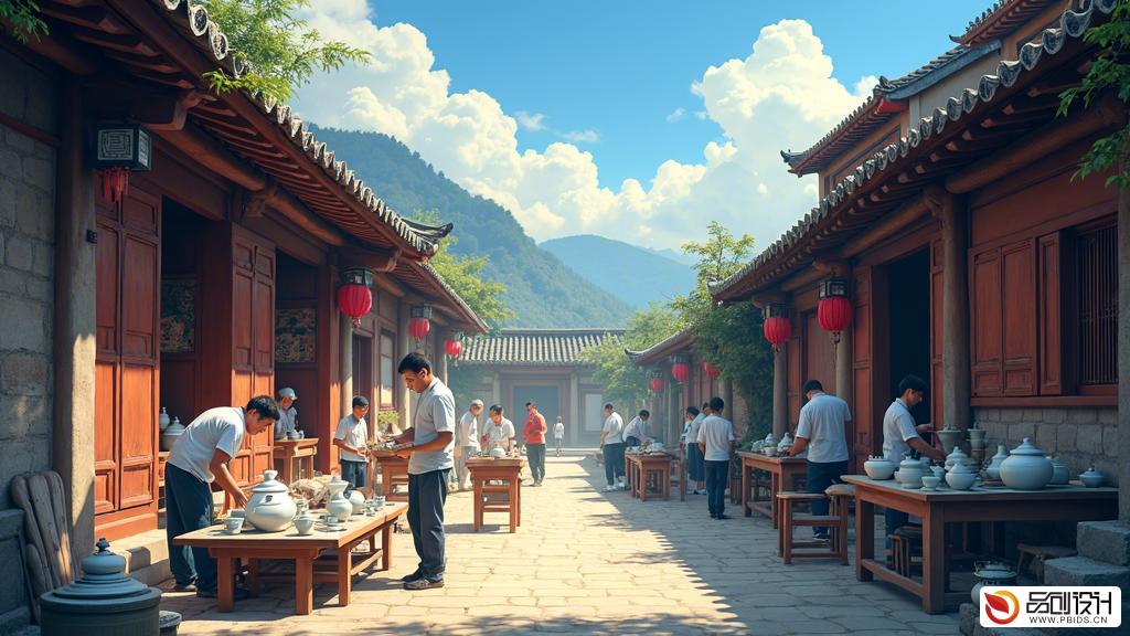 景德镇市品创定制设计案例：匠心独运，打造独特视觉盛宴
